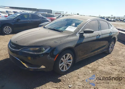2015 Chrysler 200 Limited z USA, uszkodzony, nr VIN 1C3CCCAB4FN574820